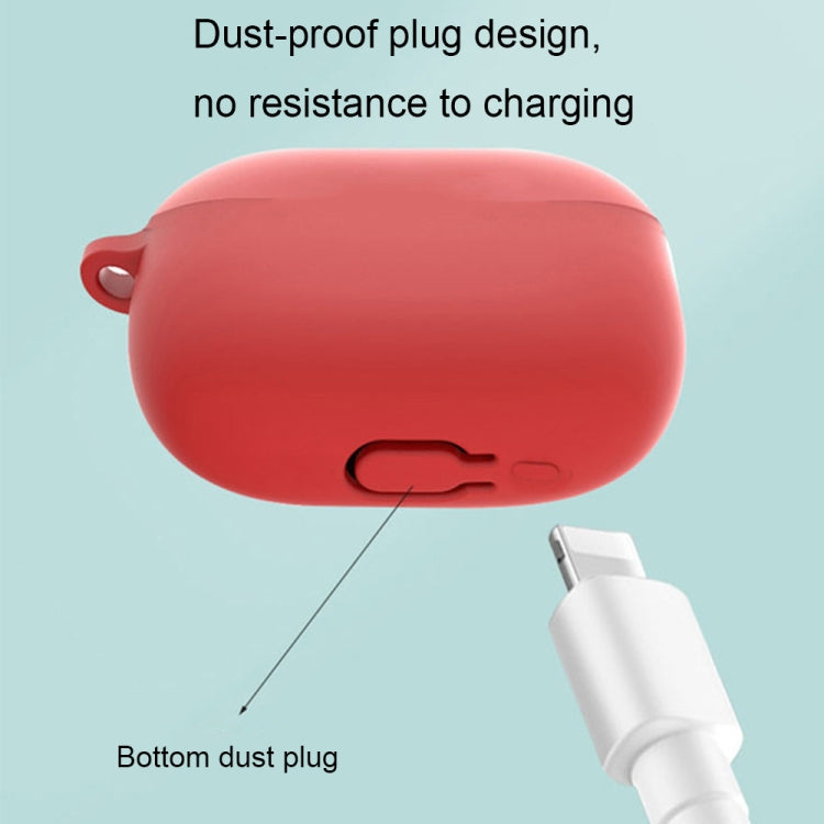 For Redmi Buds4 Pro Silicone Earphone Protective Case with D Carabiner(Sky Blue) - Xiaomi Earphone Case by PMC TechLife | Online Shopping South Africa | PMC TechLife