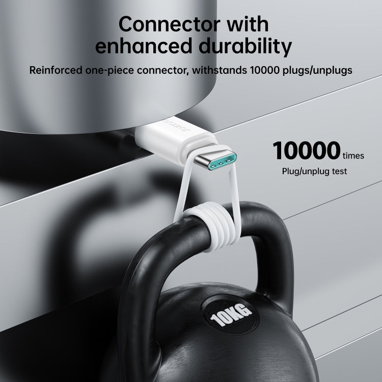 JOYROOM S-UC027A9 3A USB to USB-C/Type-C Fast Charging Data Cable, Length:0.25m(Black)