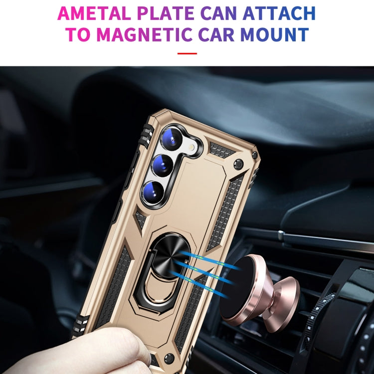 For Samsung Galaxy S23 5G Shockproof TPU + PC Phone Case(Gold) - free shipping - PMC TechLife - Order now!