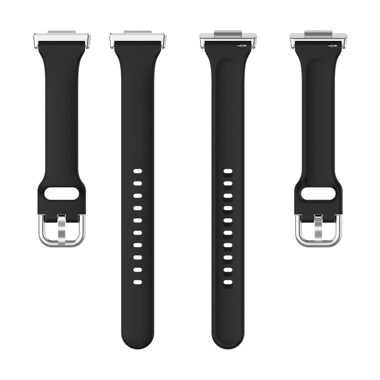 For Huawei Watch Fit 2 Small Waist Silicone Watch Band, Size:S(Black) - Watch Bands by PMC Jewellery | Online Shopping South Africa | PMC Jewellery | Buy Now Pay Later Mobicred