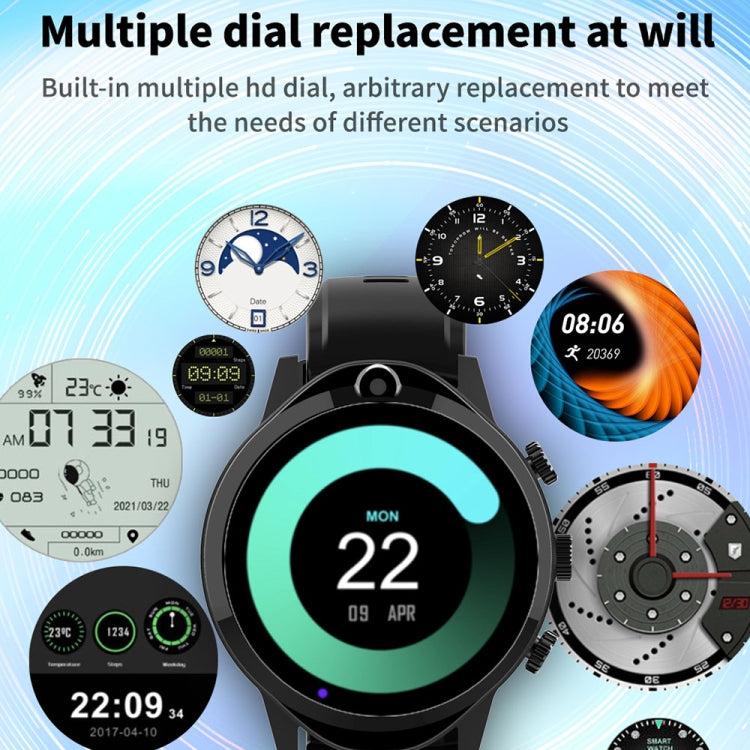 Rogbid Brave 2 1.45 inch TFT Screen Android 9.0 LTE 4G Smart Watch, Support Face Recognition(Grey) - free shipping - PMC Jewellery - Order now!