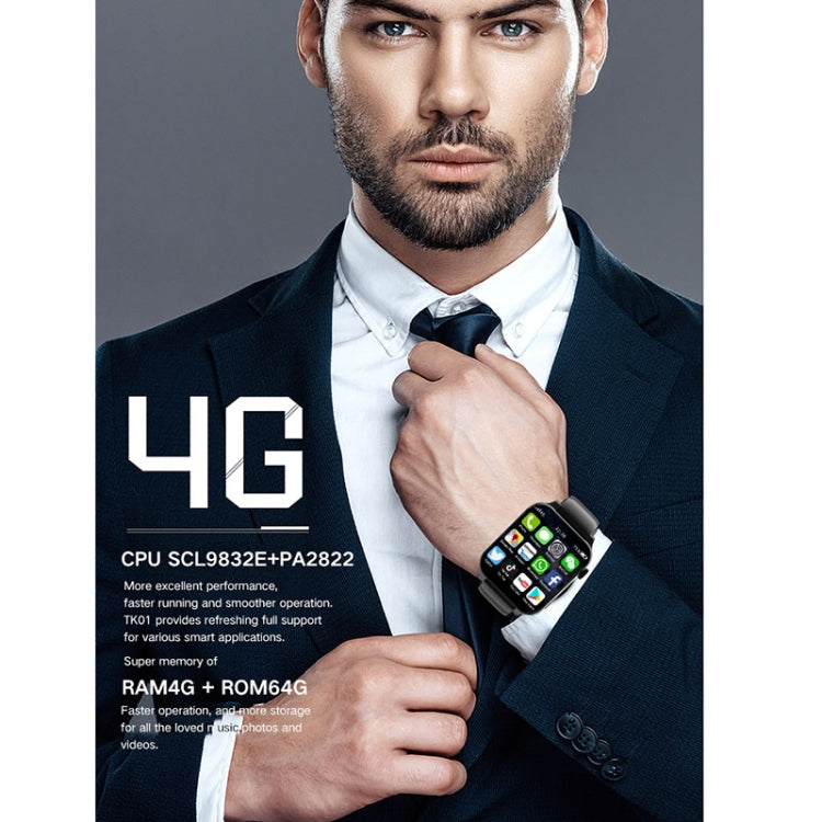 Rogbid Brave 3 1.99 inch TFT Screen Android 10 LTE 4G Smart Watch, Support Face Recognition - free shipping - PMC Jewellery - Order now!