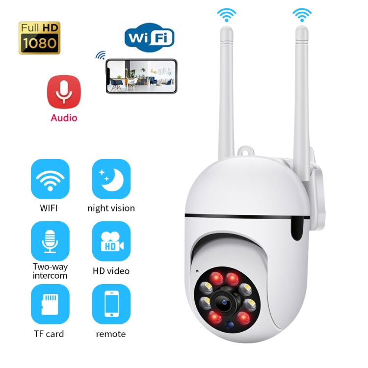 A7 1080P HD Wireless WiFi Smart Surveillance Camera Support Night Vision / Two Way Audio without Memory - free shipping - PMC Jewellery - Order now!