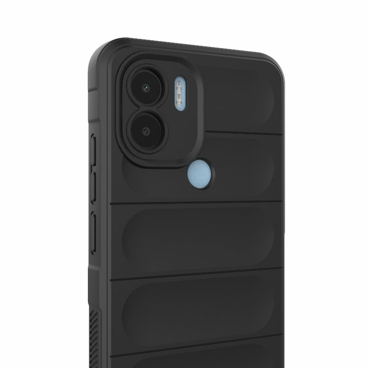 For Xiaomi Redmi A1+ 4G Global Magic Shield TPU + Flannel Phone Case(Black) - free shipping - PMC TechLife - Order now!