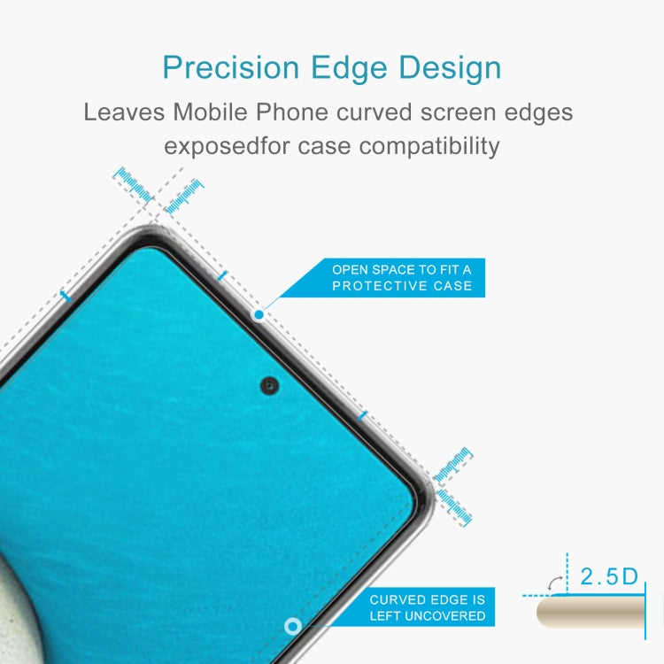 For Samsung Galaxy A54 5G 50pcs 0.26mm 9H 2.5D Tempered Glass Film