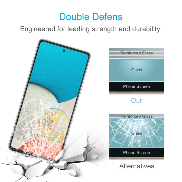 For Samsung Galaxy A54 5G 50pcs 0.26mm 9H 2.5D Tempered Glass Film