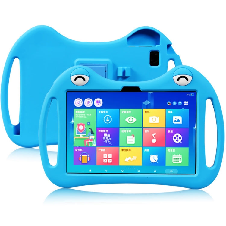 For TCL Tab 10/10s 2020 Silicone Shockproof Protective Tablet Case(Blue)