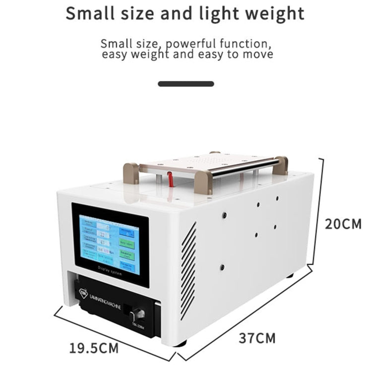 TBK 208M 3 in 1 Mini LCD Touch Screen Vacuum Laminating Bubble Remover Machine, Plug:US Plug - free shipping - PMC Jewellery - Order now!