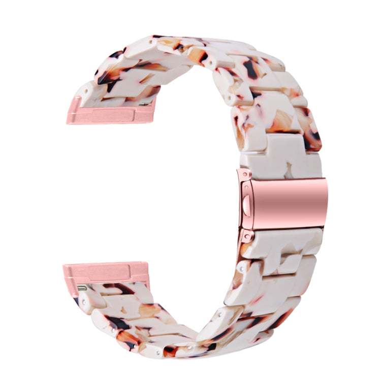 For Fitbit Versa 4 / Sense 2 Universal Resin Watch Band(Nougat) - free shipping - PMC Jewellery - Order now!