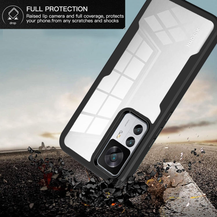 For Xiaomi 12T / 12T Pro 360 Degrees Full Coverage Phone Case(Black) - free shipping - PMC Jewellery - Order now!