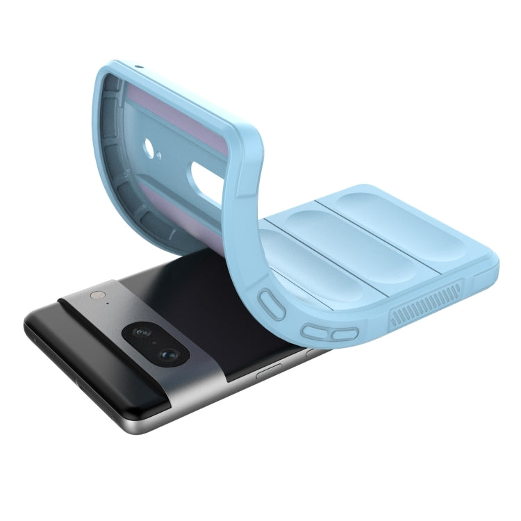 For Google Pixel 7 Magic Shield TPU + Flannel Phone Case(Purple) - free shipping - PMC TechLife - Order now!