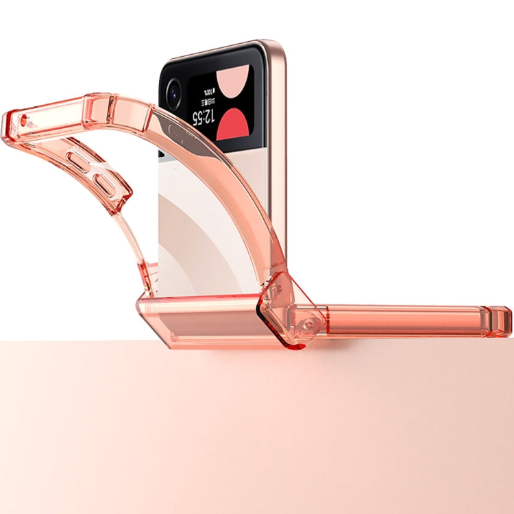 For Samsung Galaxy Z Flip4 GKK Airbag Hinge Shockproof Phone Case(Black) - Galaxy Z Flip4 5G Cases by GKK | Online Shopping South Africa | PMC TechLife