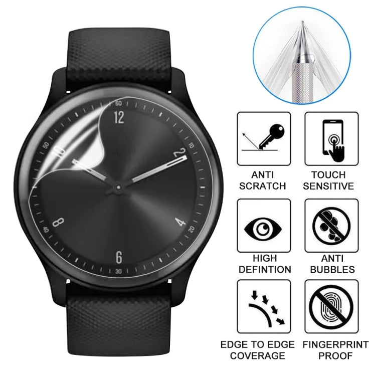 For Garmin Move Sport Soft Hydrogel Film Watch Screen Protector - Screen Protector by PMC Jewellery | Online Shopping South Africa | PMC Jewellery | Buy Now Pay Later Mobicred