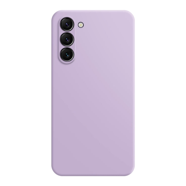 For Samsung Galaxy S23+ 5G Imitation Liquid Silicone Phone Case(Purple)