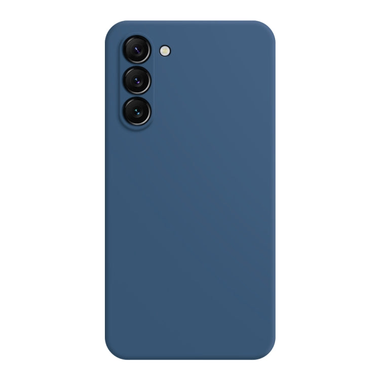 For Samsung Galaxy S23 5G Imitation Liquid Silicone Phone Case(Blue)