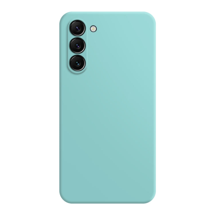 For Samsung Galaxy S23 5G Imitation Liquid Silicone Phone Case(Sky Blue)