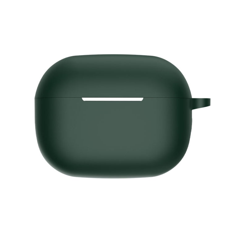 For vivo TWS 3 Silicone Earphone Protective Case(Night Green)