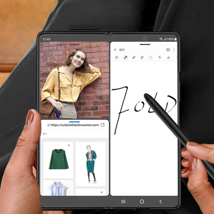 GKK Folding Screen Phone Dedicated Touch Capacitive Pen Stylus For Samsung Galaxy Z Fold2 5G/Z Fold3 5G/Z Fold4/S21/S21 FE 5G/S21+ 5G/S22 5G/S22+ 5G - Stylus Pen by GKK | Online Shopping South Africa | PMC Jewellery | Buy Now Pay Later Mobicred