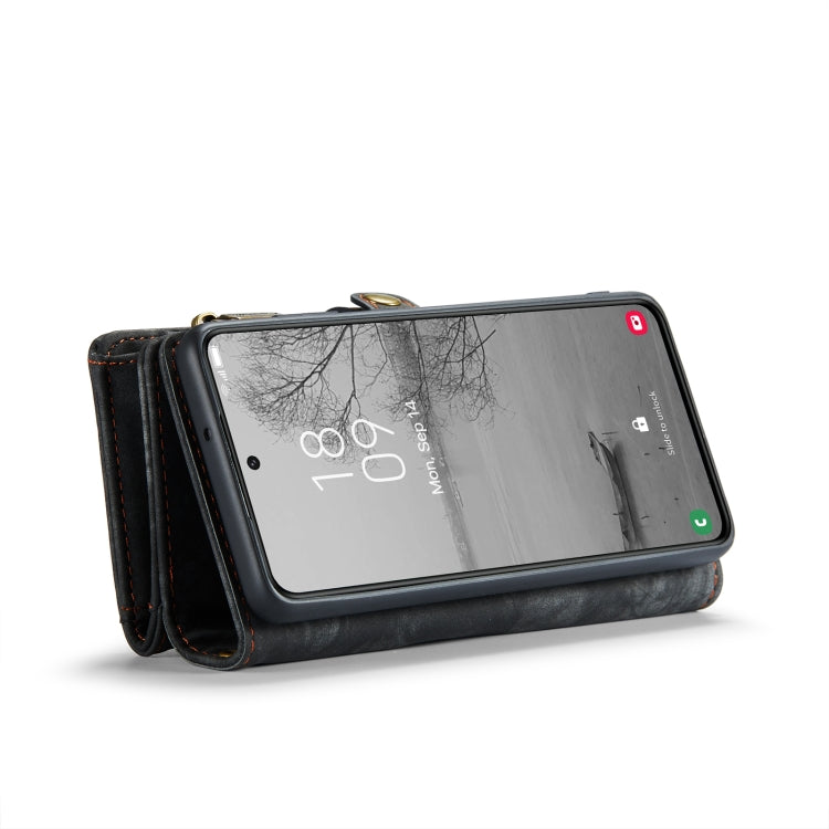 For Samsung Galaxy S23+ 5G CaseMe 008 Detachable Multifunctional Leather Phone Case(Black)