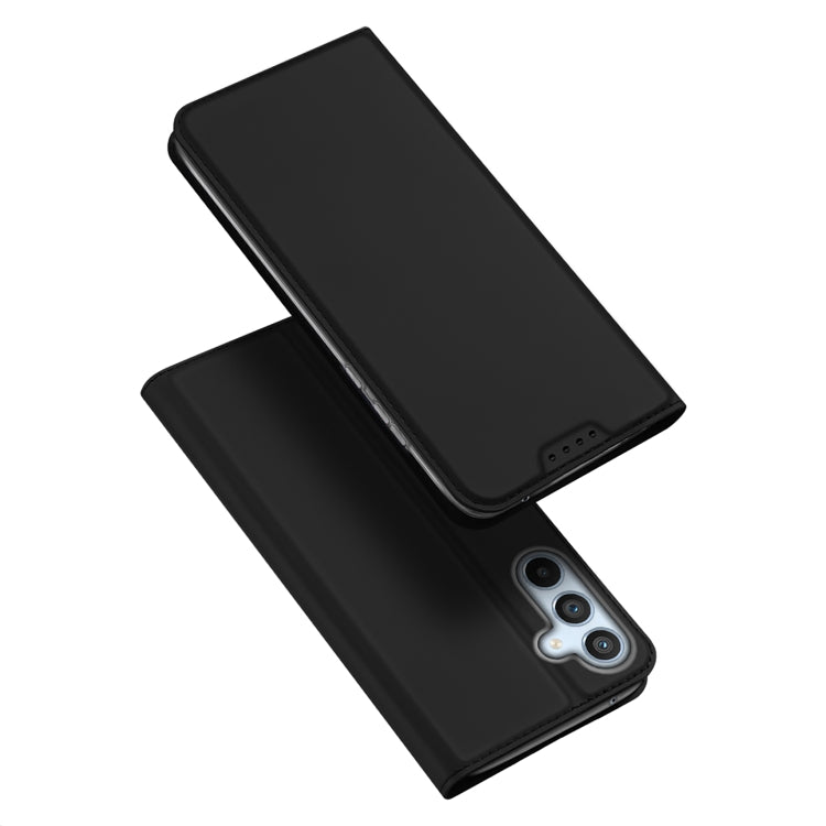 For Samsung Galaxy A54 5G DUX DUCIS Skin Pro Series Flip Leather Phone Case(Black)