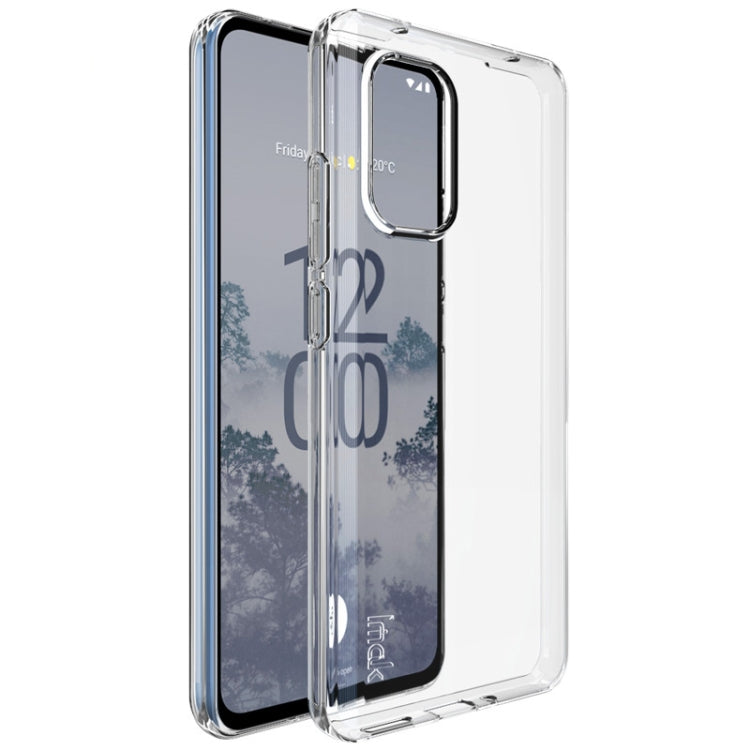For Nokia X30 5G IMAK UX-10 Series Transparent Shockproof TPU Phone Case(Transparent) - Nokia Cases by imak | Online Shopping South Africa | PMC Jewellery | Buy Now Pay Later Mobicred