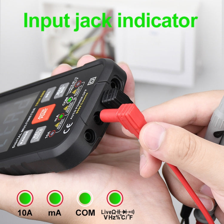 HABOTEST HT116 Large Screen Smart Automatic Digital Multimeter - free shipping - PMC Jewellery - Order now!