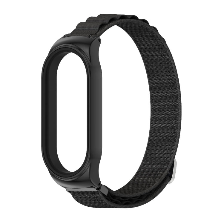 For Xiaomi Mi Band 7 / 7 NFC MIJOBS CS Nylon Breathable Watch Band(Black) - Watch Bands by MIJOBS
