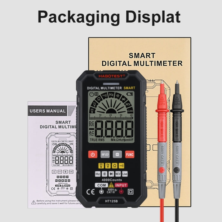 HABOTEST HT125B Digital High Precision Mini Universal Meter - free shipping - PMC TechLife - Order now!
