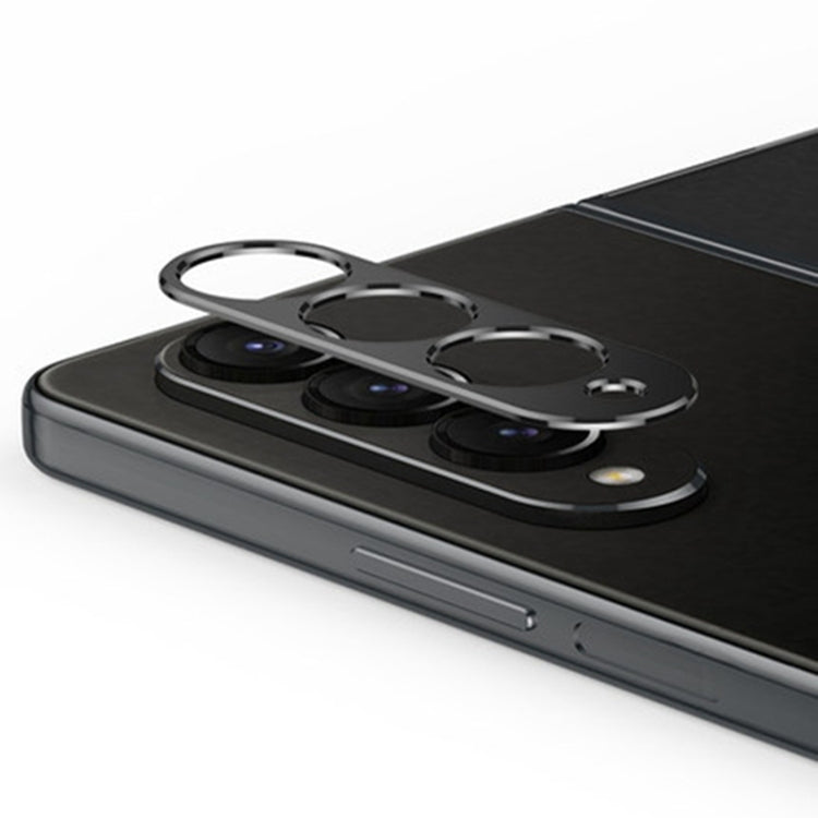 For Samsung Galaxy Z Fold3 5G Integrated Rear Camera Lens Tempered Glass Film(Black) - free shipping - PMC Jewellery - Order now!
