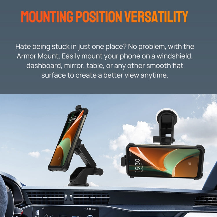 Ulefone Car Suction Cup Phone Holder(Black) - free shipping - PMC Jewellery - Order now!