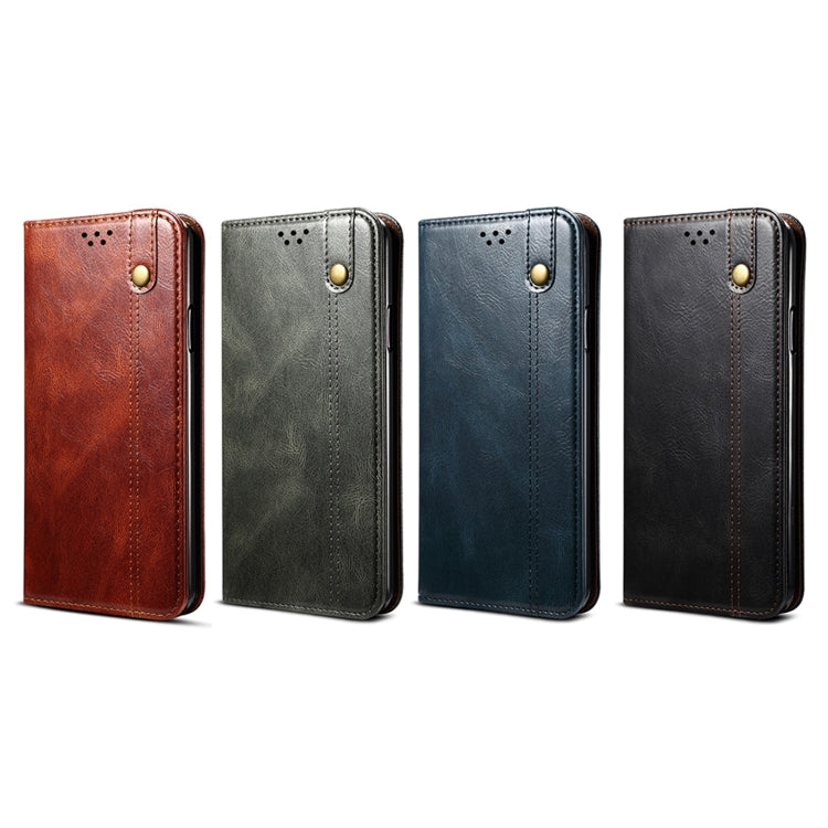 For OnePlus 11R Oil Wax Crazy Horse Texture Leather Phone Case(Brown) - free shipping - PMC TechLife - Order now!