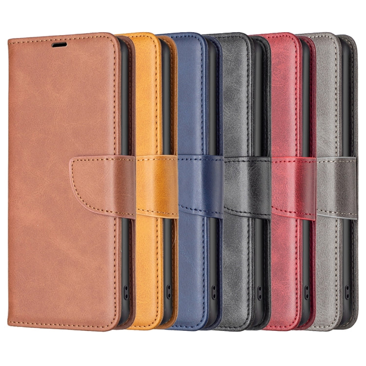 For Motorola Moto G13 4G/G23 4G/G53 5G Lambskin Texture Leather Phone Case(Red)
