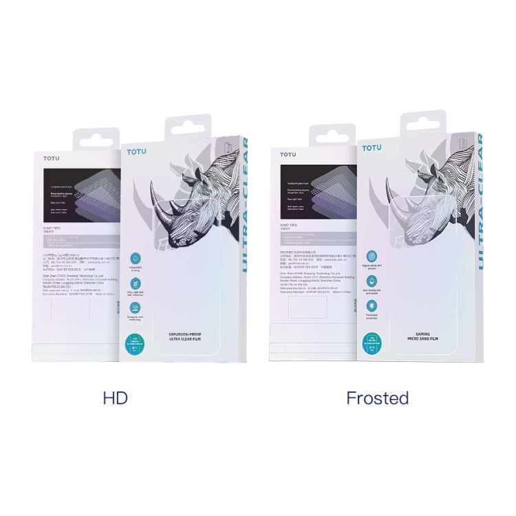 For iPhone 14 Pro TOTU AB-074 Zero Sense Series Ultra Clear Explosion-proof Full Screen Tempered Film - iPhone 14 Pro Tempered Glass by TOTUDESIGN | Online Shopping South Africa | PMC Jewellery | Buy Now Pay Later Mobicred