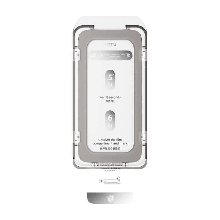 For iPhone 14 Pro Max TOTU AB-075 Ultra Clear Explosion-proof Full Screen Tempered Film with Dust Removal Chamber - free shipping - PMC Jewellery - Order now!