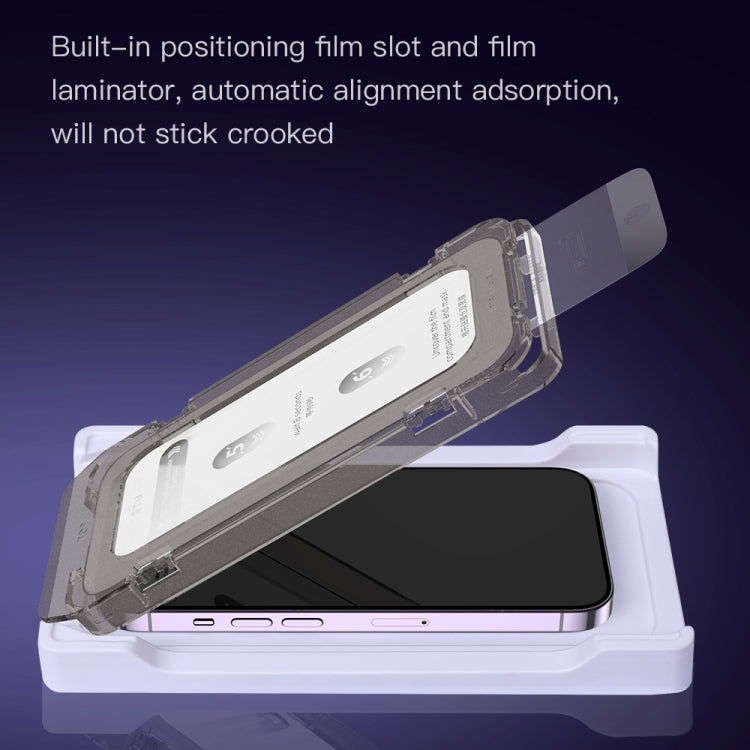 For iPhone 14 Pro Max TOTU AB-075 Ultra Clear Explosion-proof Full Screen Tempered Film with Dust Removal Chamber - free shipping - PMC Jewellery - Order now!