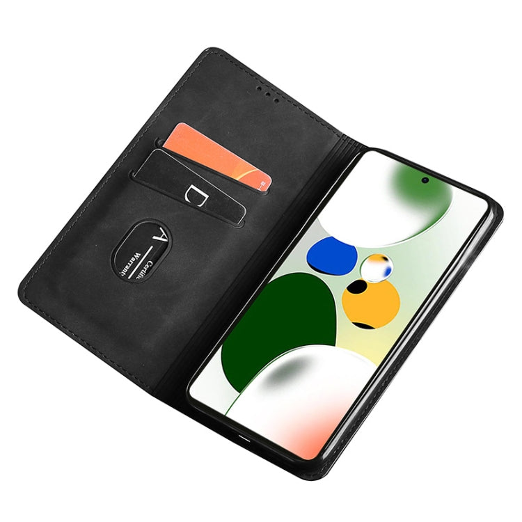 For Xiaomi Poco X5 Pro / Redmi Note 12 Pro Speed Skin Feel Magnetic Horizontal Flip Leather Phone Case(Red)