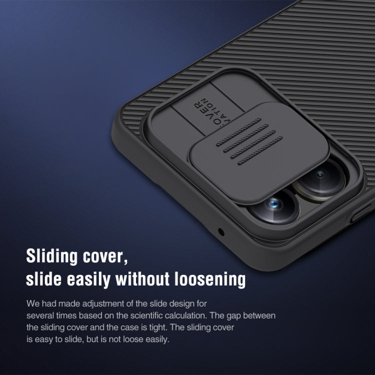 For Realme 10 Pro 5G NILLKIN Black Mirror Series Camshield PC Phone Case(Blue) - free shipping - PMC Jewellery - Order now!