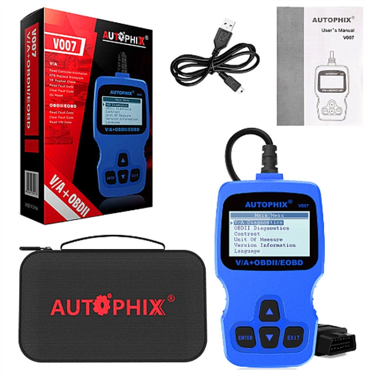 For Audi / Volkswagen / Skoda Autophix V007 Car OBD II Scanner Fault Analyzer - Code Readers & Scan Tools by PMC TechLife | Online Shopping South Africa | PMC TechLife