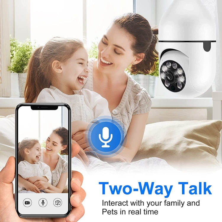 ESCAM 2.0MP 1080P Light Bulb WiFi Camera, Support IR Night Vision / Motion Detection / Two-way Voice - Light Bulb Camera by ESCAM | Online Shopping South Africa | PMC Jewellery | Buy Now Pay Later Mobicred