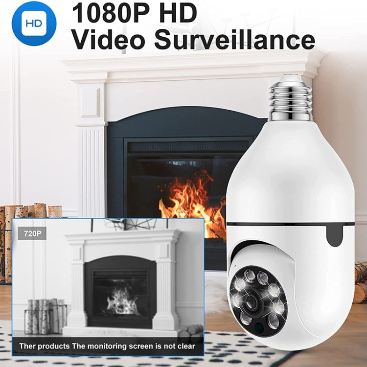 ESCAM 2.0MP 1080P Light Bulb WiFi Camera, Support IR Night Vision / Motion Detection / Two-way Voice - Light Bulb Camera by ESCAM | Online Shopping South Africa | PMC Jewellery | Buy Now Pay Later Mobicred