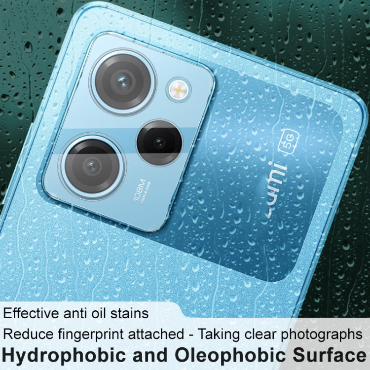 For Xiaomi Redmi Note 12 Pro Speed / Poco X5 Pro 5G Speed imak Integrated Rear Camera Lens Tempered Glass Film