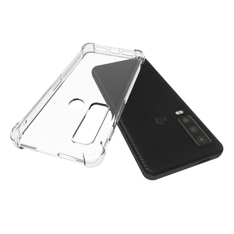 For CAT S75 5G / Motorola Defy 2 Shockproof Non-slip Thickening TPU Phone Case(Transparent) - free shipping - PMC Jewellery - Order now!