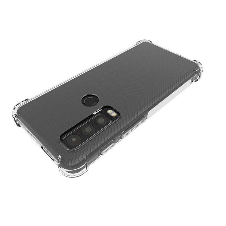For CAT S75 5G / Motorola Defy 2 Shockproof Non-slip Thickening TPU Phone Case(Transparent) - free shipping - PMC Jewellery - Order now!
