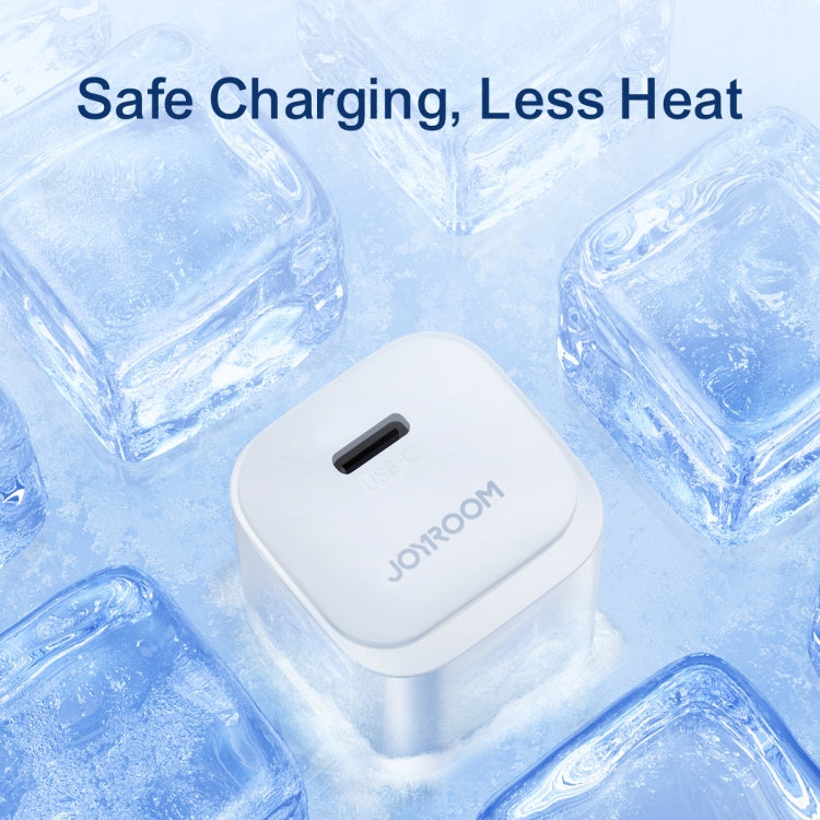 JOYROOM JR-TCF02 PD Type-C 20W Mini Charger, Plug:UK Plug(Black)