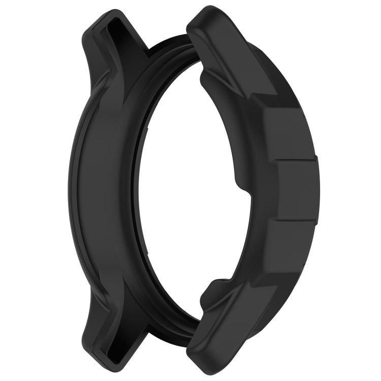 Compatible with Garmin Vivomove Trend Armor Hollow Watch Protective Case(Black)