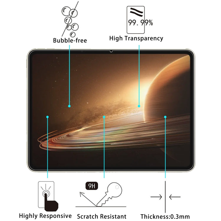 For OPPO Pad 2 / Pad Neo 11.4 9H 2.5D Explosion-proof Tempered Tablet Glass Film - free shipping - PMC Jewellery - Order now!