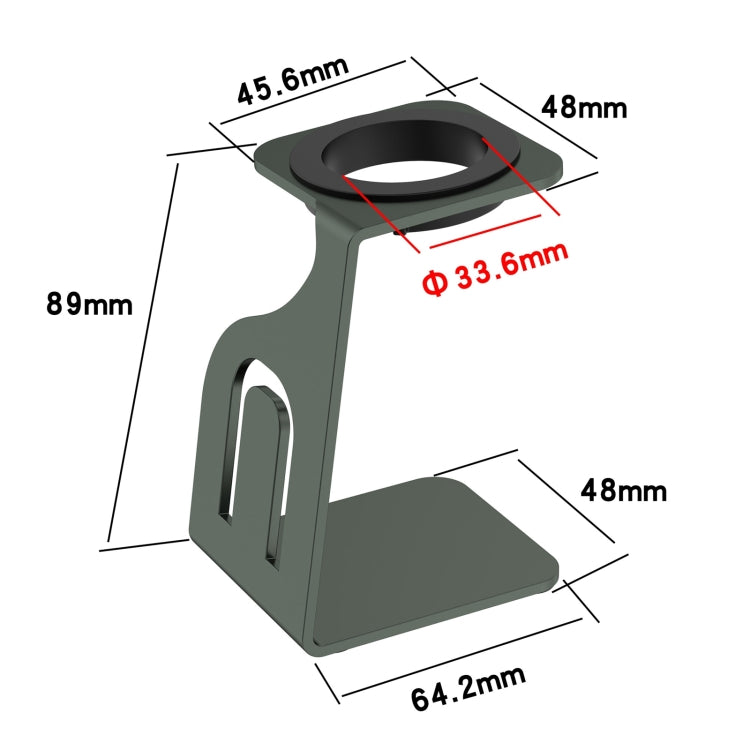 For Samsung Galaxy Watch4 / Watch3 / Active2 / Active Aluminum Alloy Metal Watch Charging Stand without Charger - Charger by PMC Jewellery | Online Shopping South Africa | PMC Jewellery | Buy Now Pay Later Mobicred
