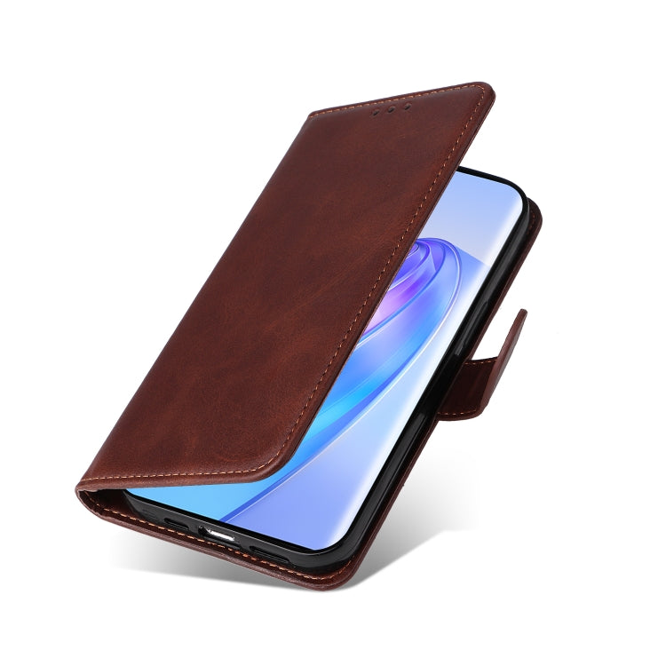 For Honor X9a/X40 5G/Magic5 Lite Classic Calf Texture Flip Leather Phone Case(Brown) - free shipping - PMC TechLife - Order now!