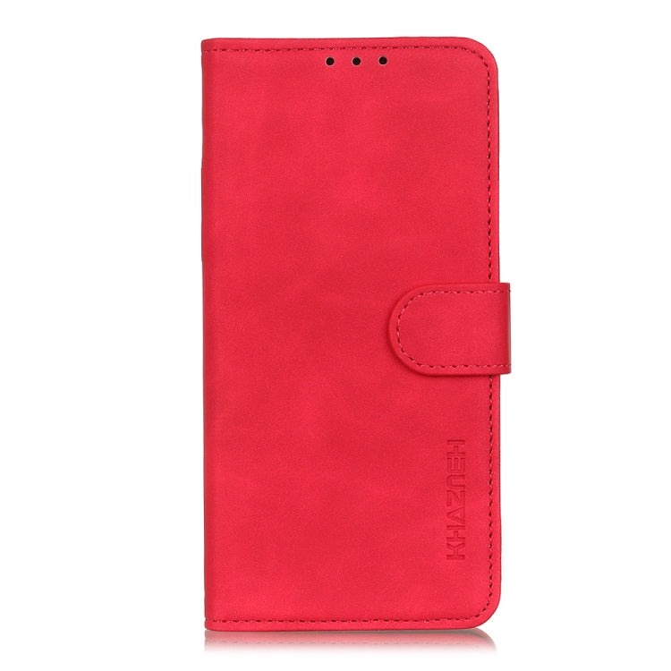 For Google Pixel 7a KHAZNEH Retro Texture Flip Leather Phone Case(Red) - free shipping - PMC Jewellery - Order now!
