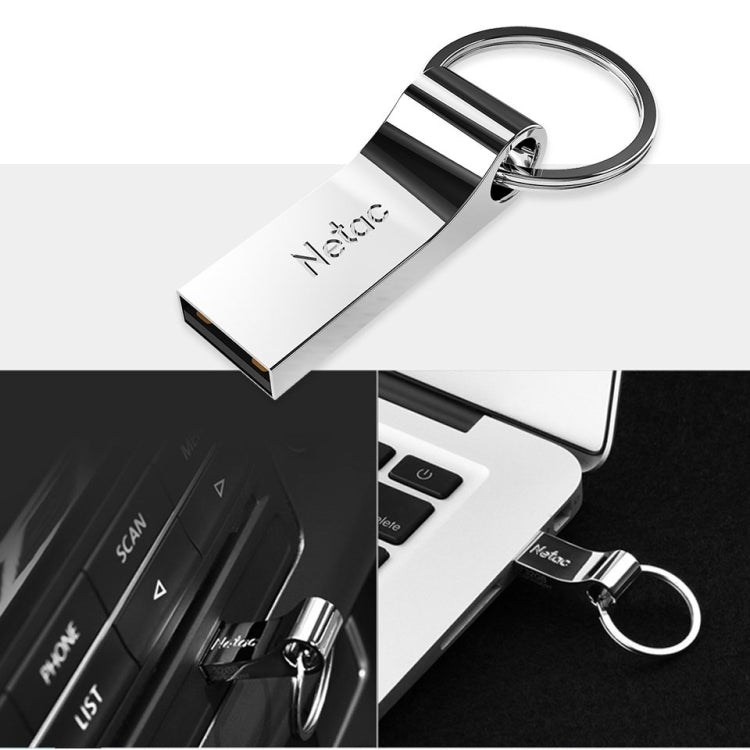 Netac U275 64GB USB 2.0 Secure Encryption Aluminum Alloy U Disk - free shipping - PMC TechLife - Order now!